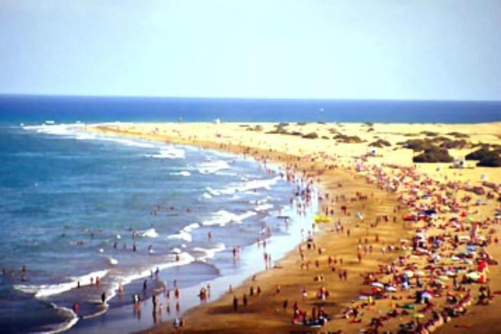 Traumhafte Mit Panoramablick Und Pool Appartement Playa del Inglés